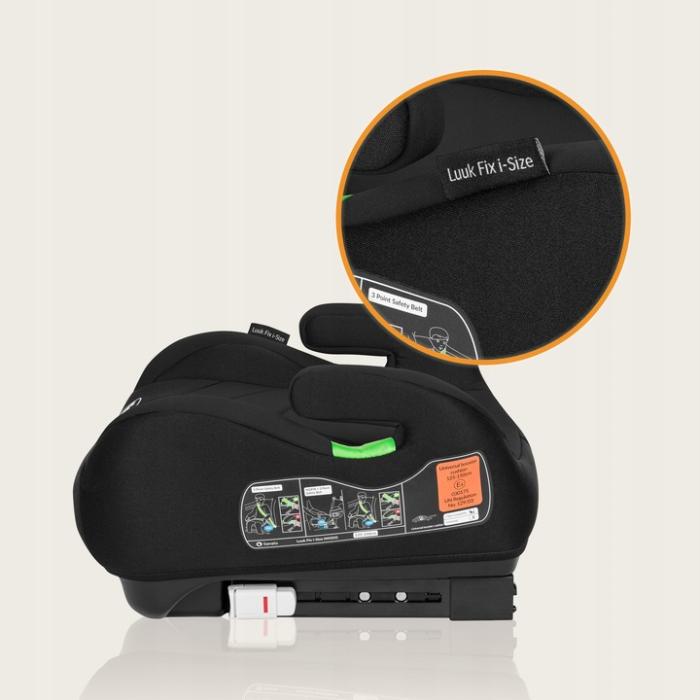 Lionelo Luuk Fix i-Size κάθισμα αυτοκινήτου isofix 22-36kg Gray Stone