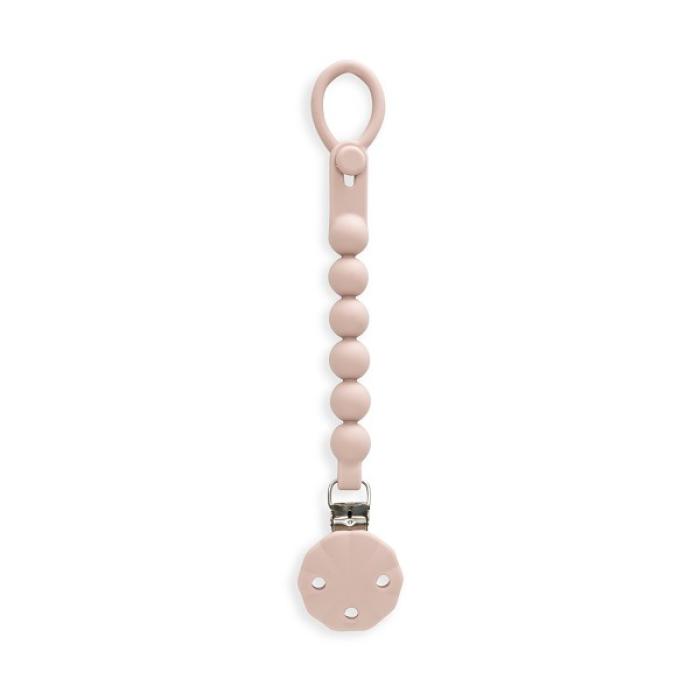 Interbaby Αλυσίδα Στήριξης Πιπίλας Σιλικόνης Dark Pink