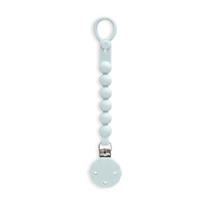 Interbaby Αλυσίδα Στήριξης Πιπίλας Σιλικόνης Grey Blue