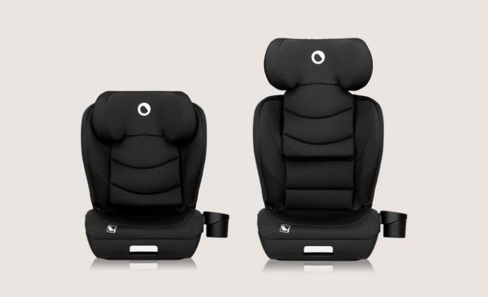 Lionelo Neal i-Size isofix κάθισμα αυτοκινήτου 100-150 cm black carbon