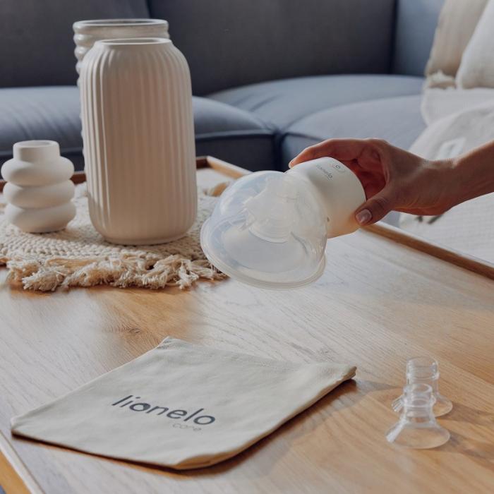 Lionelo Fidi Free Simple Ηλεκτρικό Ασύρματο Θήλαστρο White
