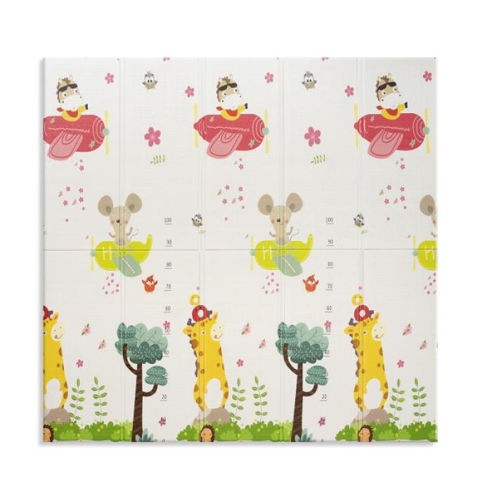 Interbaby Πτυσσόμενο Χαλάκι Δραστηριοτήτων Forest 180x200cm