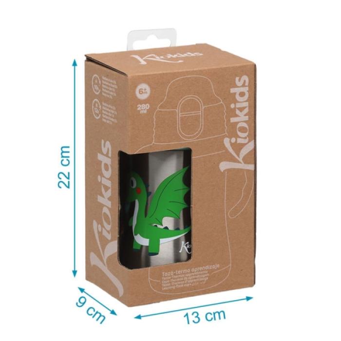 Παγούρι Θερμός με Λαβές Dragon 280ml.6+Μ