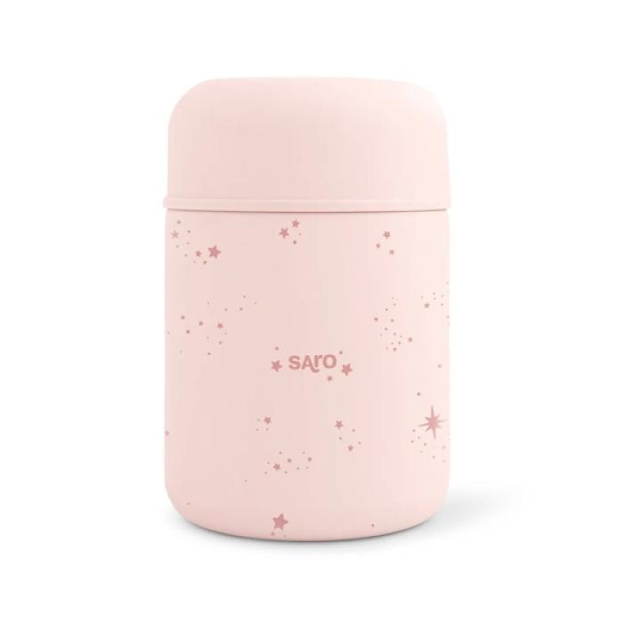 Θερμός Φαγητού Stars Ροζ 300ml