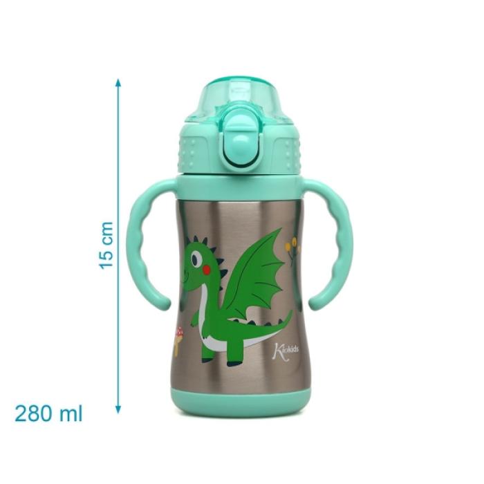 Παγούρι Θερμός με Λαβές Dragon 280ml.6+Μ