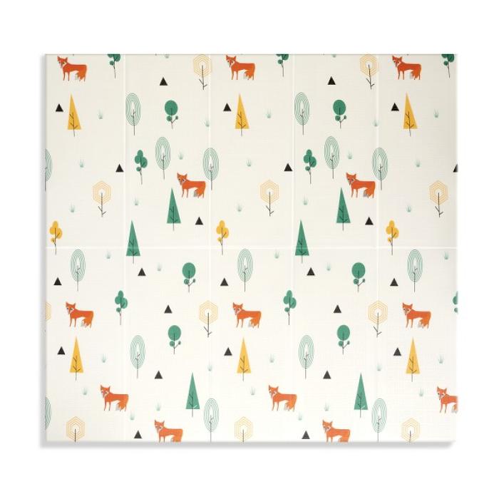 Interbaby Πτυσσόμενο Χαλάκι Δραστηριοτήτων Forest 180x200cm