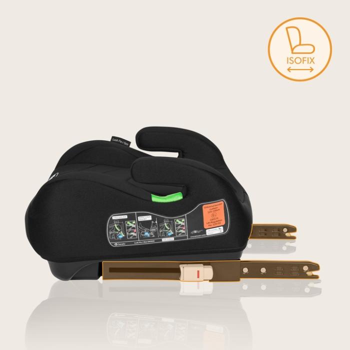 Lionelo Luuk Fix i-Size κάθισμα αυτοκινήτου isofix 22-36kg Gray Stone