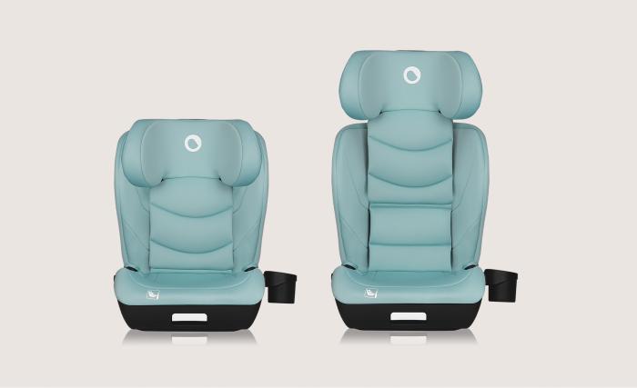 Lionelo Neal i-Size isofix Κάθισμα Αυτοκινήτου 100-150 cm Green Tirquase