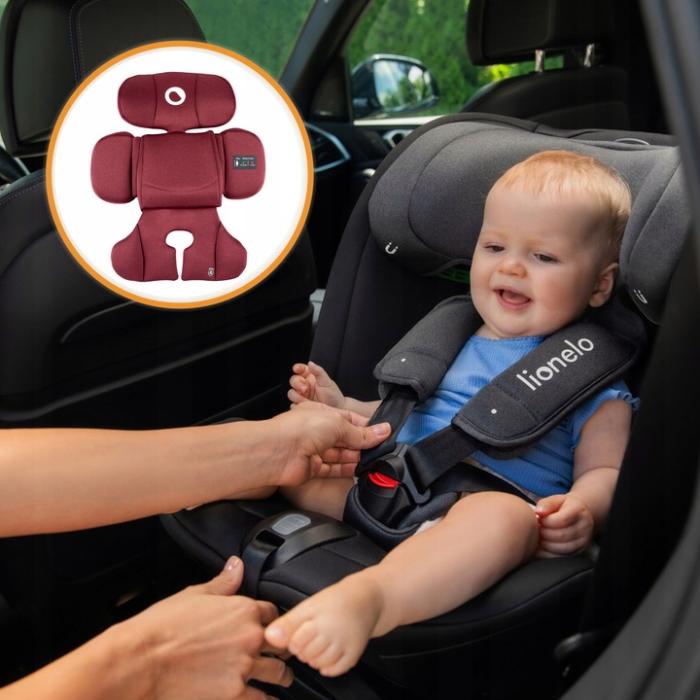 Lionelo Bastian RWF i-Size κάθισμα αυτοκινήτου 40-150 cm isofix Red Burgudy
