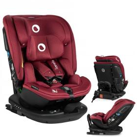 Lionelo Bastian RWF i-Size κάθισμα αυτοκινήτου 40-150 cm isofix Red Burgudy