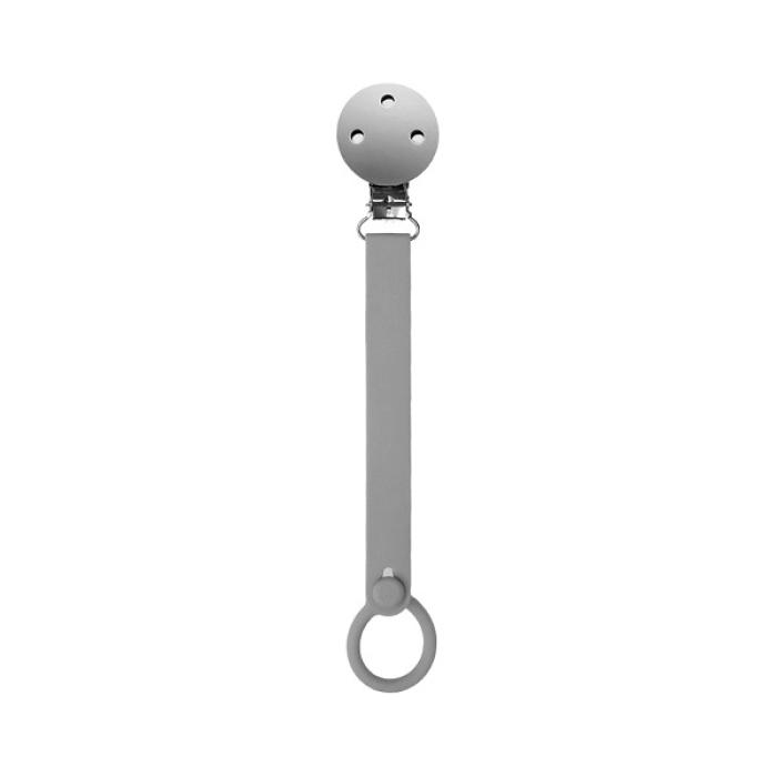 Interbaby Κορδέλα Στήριξης Πιπίλας Σιλικόνης Petrol Gray