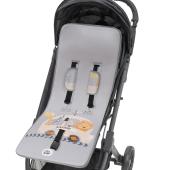 Interbaby Universal Κάλυμμά Καροτσιού Safari Tours Grey