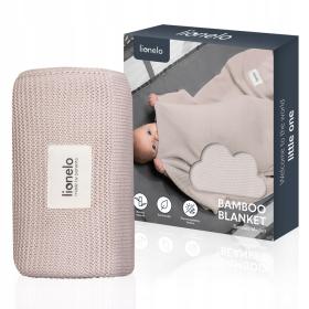Lionelo Bamboo Κουβέρτα 75Χ100 Beige Sand