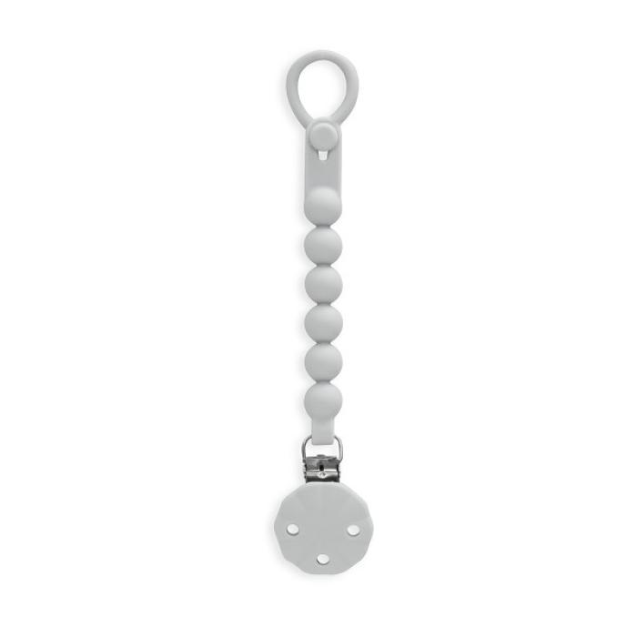 Interbaby Αλυσίδα Στήριξης Πιπίλας Σιλικόνης Petrol Gray