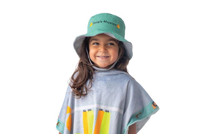 Καπέλο Διπλής Όψης UPF 50 Tiger/Safari Truck (Cotton) - MEDIUM 2-4 yrs