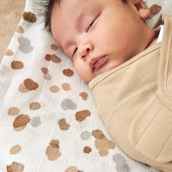 Meyco Swaddle Animal Multicolour 0-3 μηνών