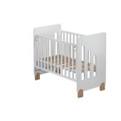 Ιnterbaby Moon Βρεφική Κούνια 60X120 White