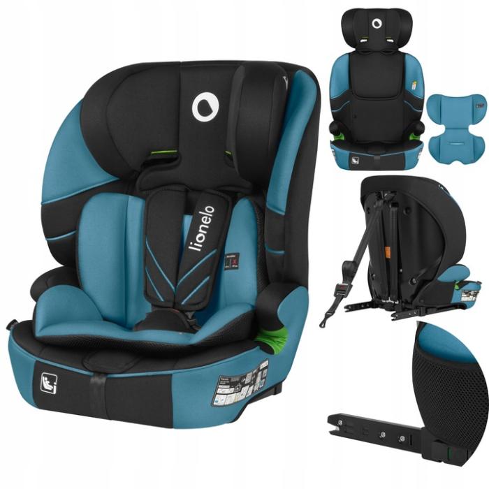 Lionelo Levi Fix i-size Κάθισμα Αυτοκινήτου 76cm-150cm Blue Cobalt