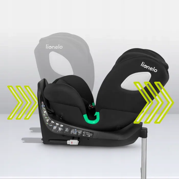 Lionelo Braam i-Size κάθισμα αυτοκινήτου 40-150 cm isofix Black Carbon