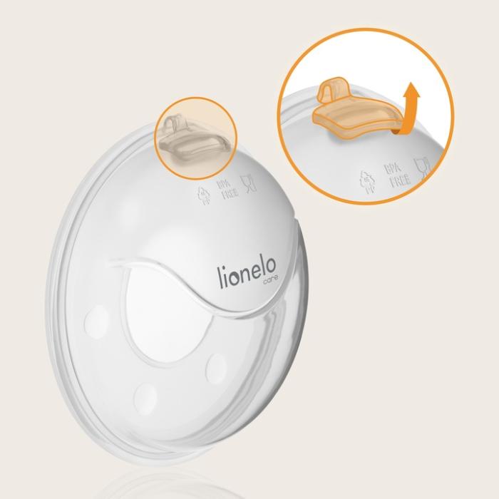 Lionelo Milky Plus Συλλέκτης Γάλακτος 2Χ40ml &#038; θήκη