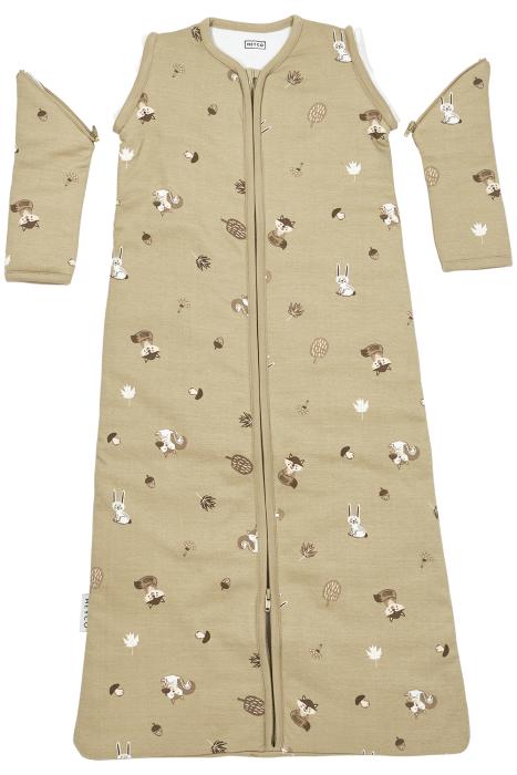 Meyco Baby Animal Υπνόσακος 4 εποχές Beige (6 μηνών – 3 ετών)