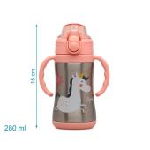 Παγούρι Θερμός με Λαβές My Little Unicorn 280ml.6+Μ