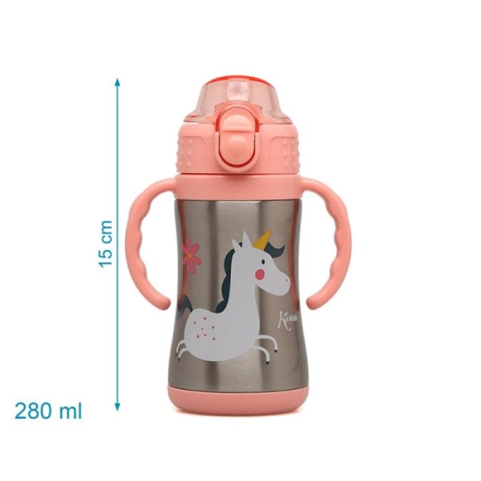 Παγούρι Θερμός με Λαβές My Little Unicorn 280ml.6+Μ