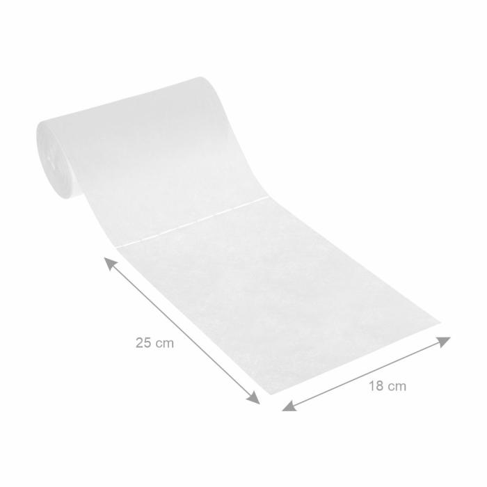 Μαντηλάκια μπαμπού μιας χρήσης σε ρολό – 18x25cm 100pcs