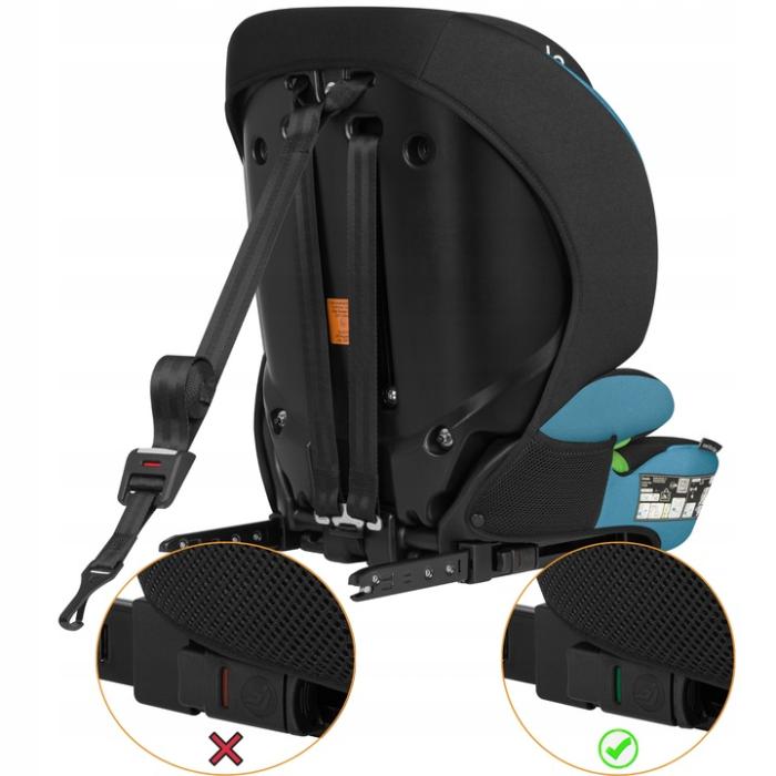 Lionelo Levi Fix i-size Κάθισμα Αυτοκινήτου 76cm-150cm Blue Cobalt
