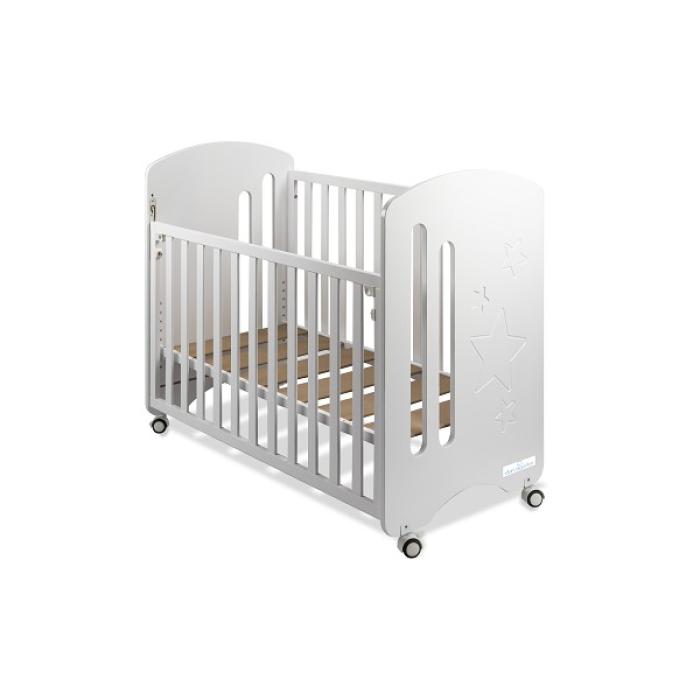 Ιnterbaby Star Βρεφική Κούνια 60X120 White
