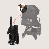 Lionelo Julie Air Καρότσι Ταξιδίου έως 22kg Black Onyx