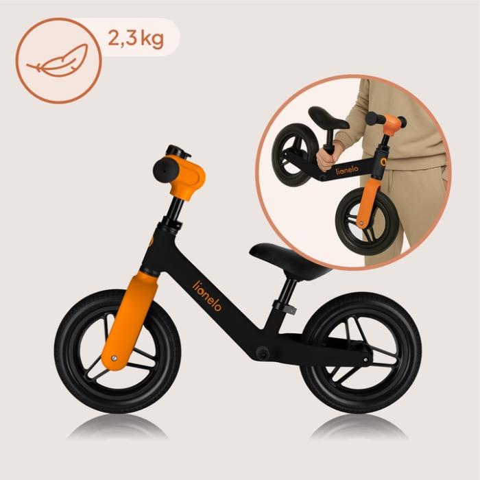 Lionelo Toni Ποδήλατο Ισορροπίας Black Orange