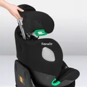 Lionelo Braam i-Size κάθισμα αυτοκινήτου 40-150 cm isofix Black Carbon
