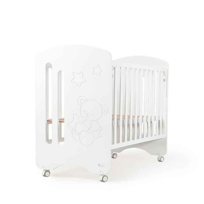 Ιnterbaby Lovely Βρεφική Κούνια 60X120 White