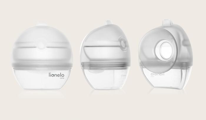 Lionelo Milky Συλλέκτης γάλακτος και θήλαστρο υποπίεσης που διεγείρει τη γαλουχία 2 σε 1