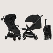 Lionelo Julie Air Καρότσι Ταξιδίου έως 22kg Black Onyx