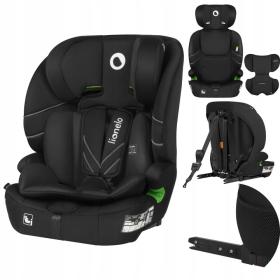 Lionelo Levi Fix i-size Κάθισμα Αυτοκινήτου 76cm-150cm Black Carbon