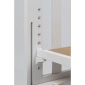 Ιnterbaby Star Βρεφική Κούνια 60X120 White