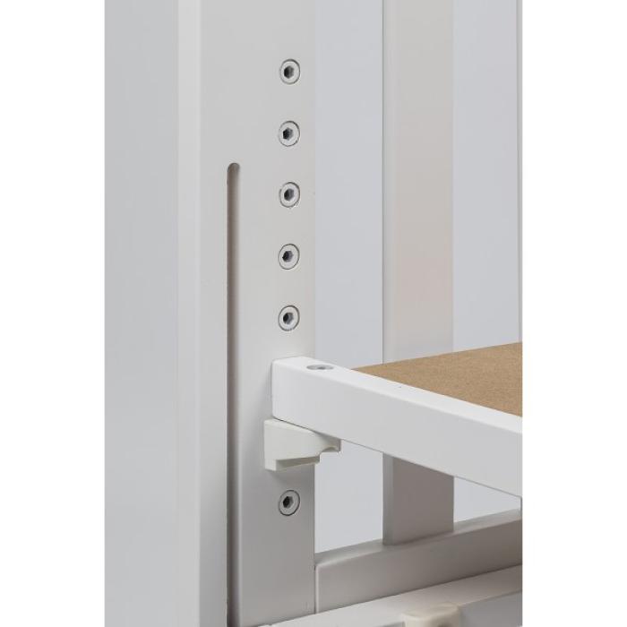 Ιnterbaby Star Βρεφική Κούνια 60X120 White
