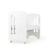 Ιnterbaby Lovely Βρεφική Κούνια 60X120 White