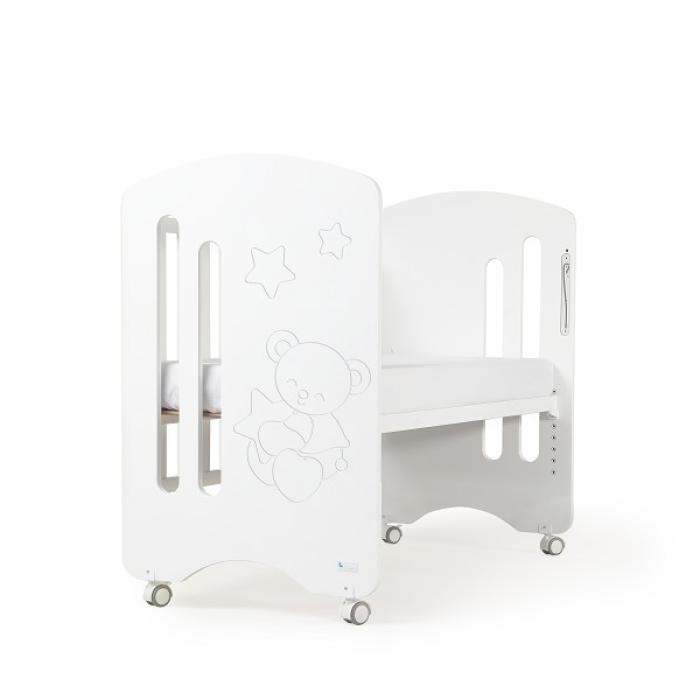 Ιnterbaby Lovely Βρεφική Κούνια 60X120 White