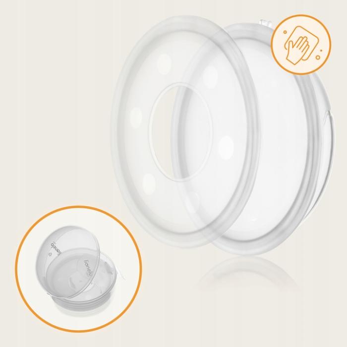 Lionelo Milky Plus Συλλέκτης Γάλακτος 2Χ40ml &#038; θήκη