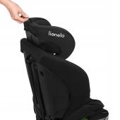 Lionelo Levi Fix i-size Κάθισμα Αυτοκινήτου 76cm-150cm Black Carbon