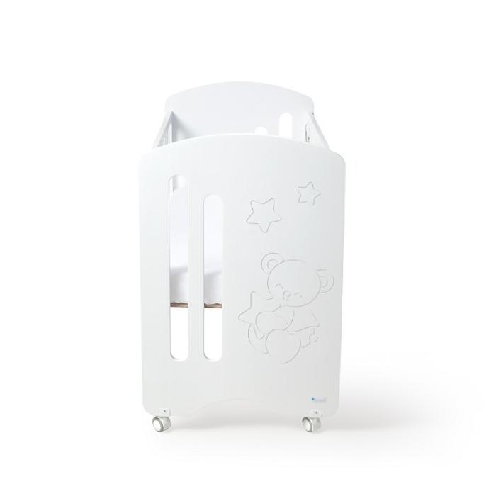Ιnterbaby Lovely Βρεφική Κούνια 60X120 White