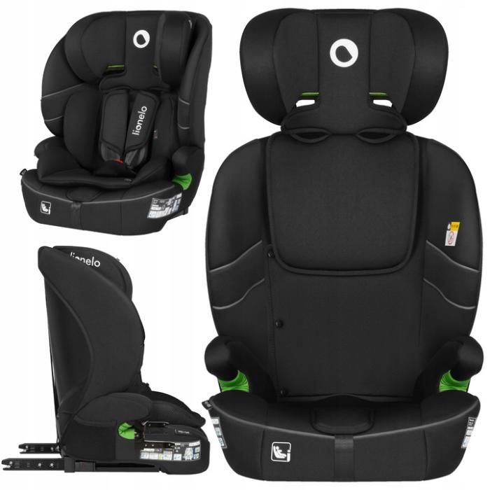 Lionelo Billy i-size Κάθισμα Αυτοκινήτου 76cm-150cm Black Carbon