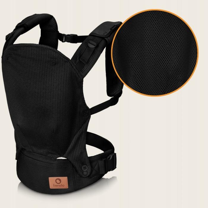 Lionelo Margareet Air Εργονομικός Μάρσιπος Έως 20Kg Black