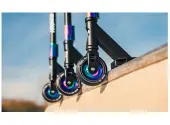 Lionelo Whizz Παιδικό Πατίνι Neo Black Carbon Multicolor