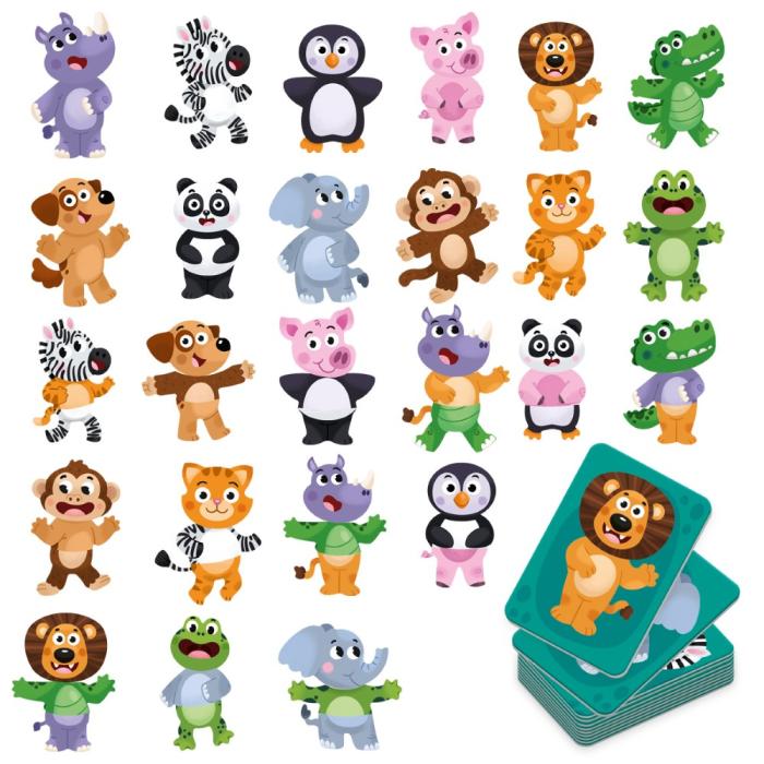 Μαγνητικό Παιχνίδι – Zoo fun animals