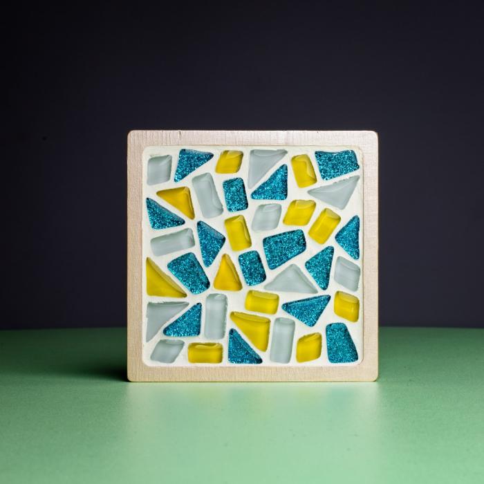DYI Σετ Μωσαϊκού 2 Σουβέρ (Square)