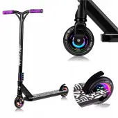 Lionelo Whizz Παιδικό Πατίνι Neo Black Carbon Multicolor